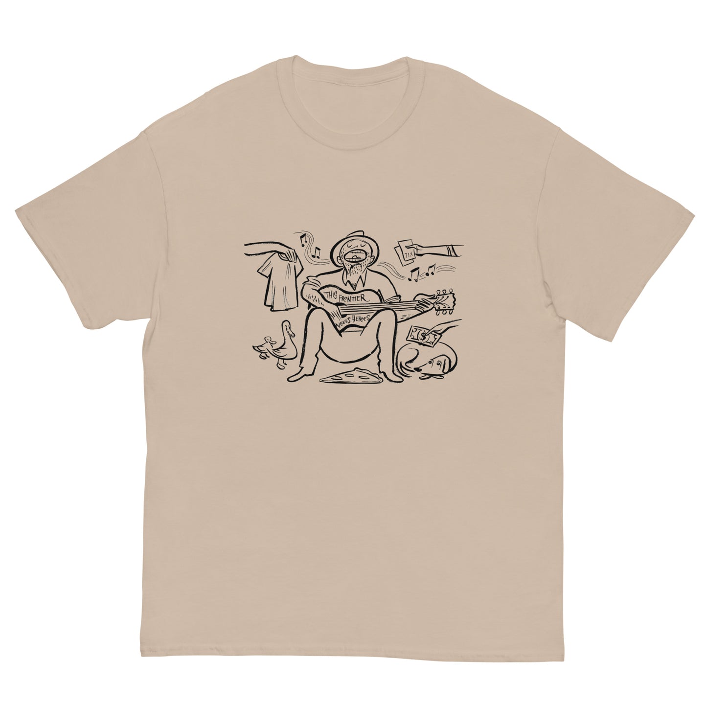 "Free Market Music" Men's classic tee